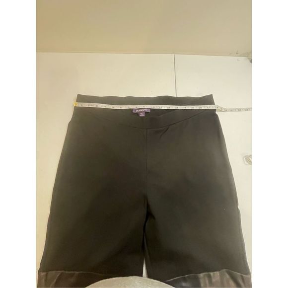 Roaman’s faux leather pants 18/20 black women’s - Picture 3 of 8